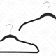 AmazonBasics Velvet Hangers - Suits & Pants | Shirts